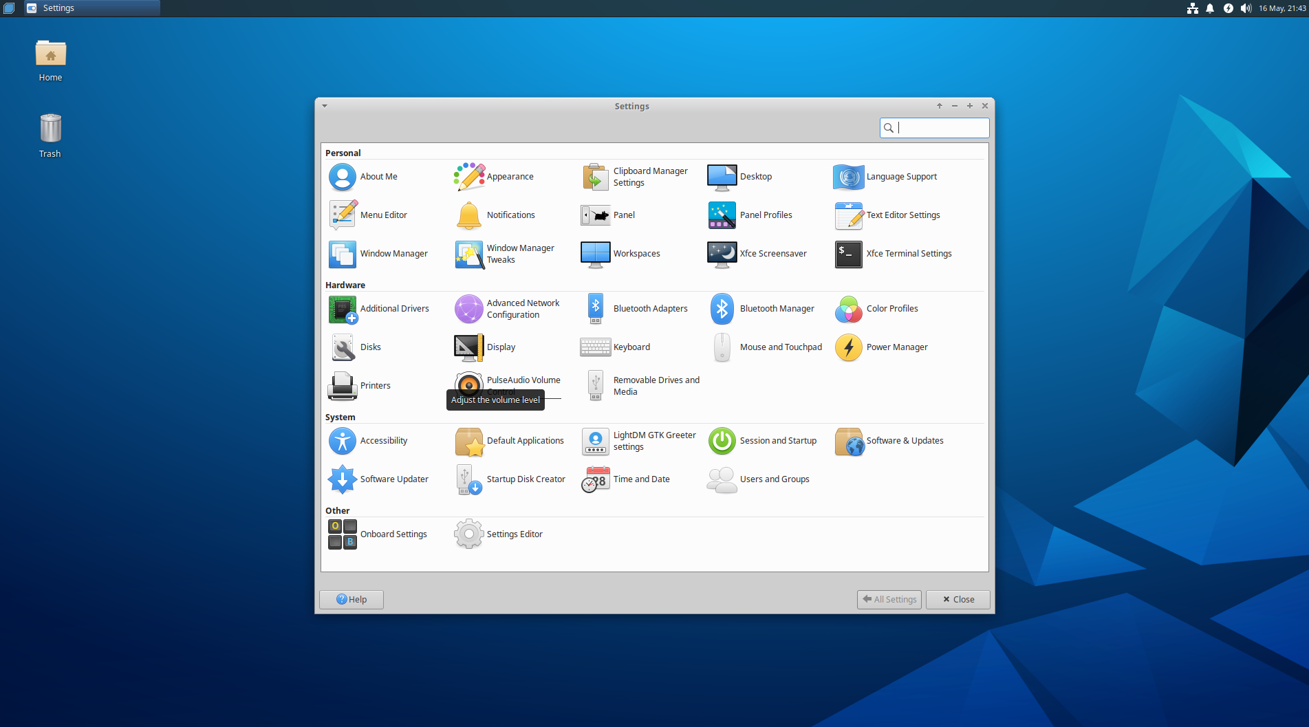 BackBox Linux applications menu